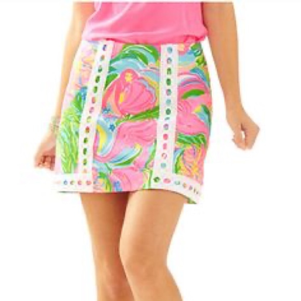 COPY - NWT Lilly Pulitzer Pansy Lace Skort